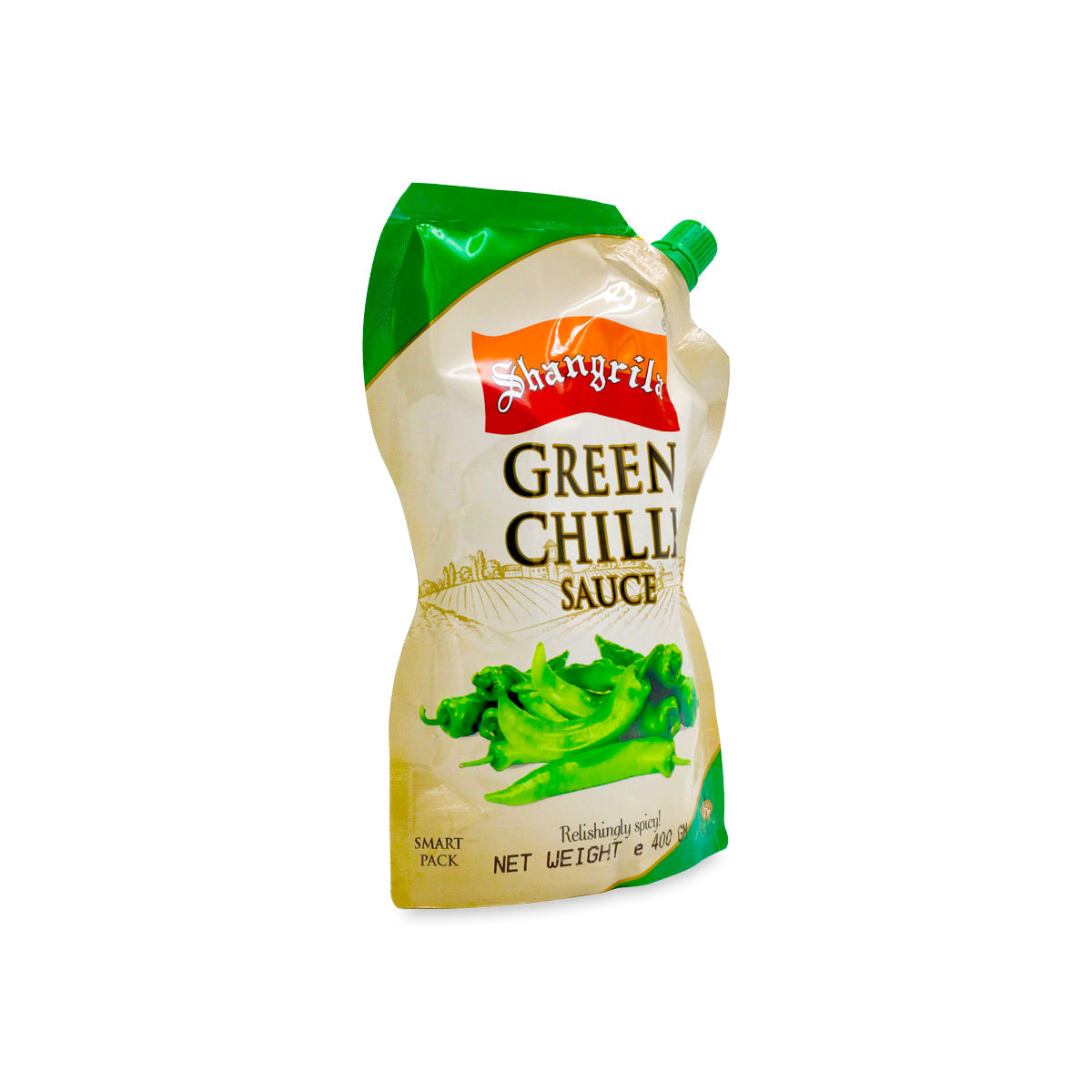 Shangrila Green Chilli Sauce Smart Pack 400g
