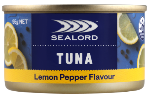 Sealord Tuna Senstons Lemon Pepper 95g