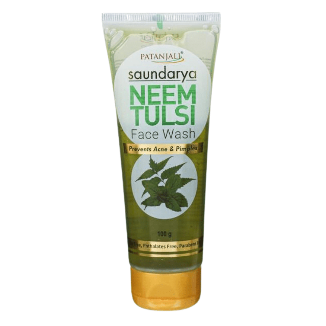 Patanjali Neem Tulsi Face Wash 100Ml