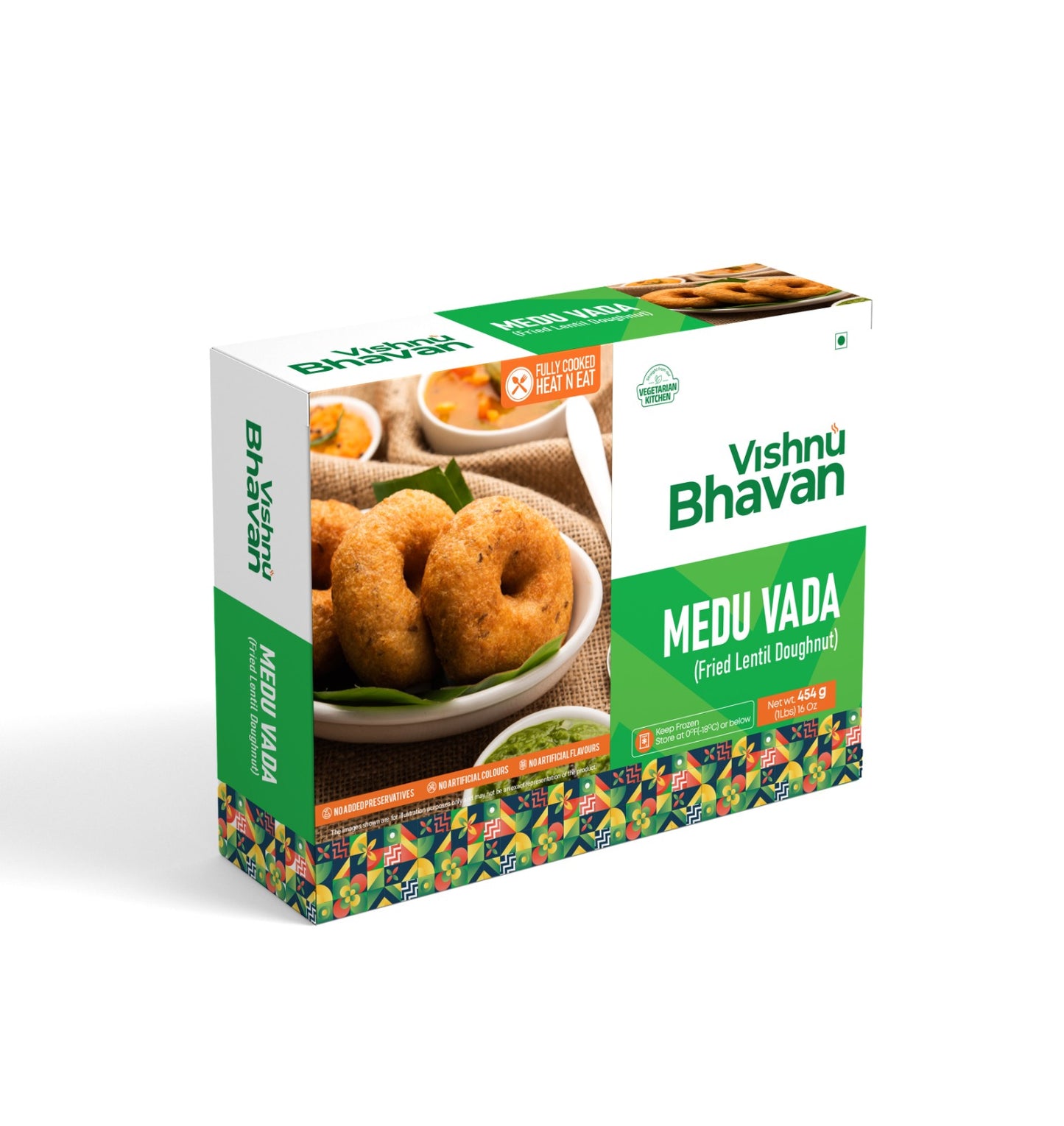 Frozen Medu Vada 350g (Vishnu Bhawan)