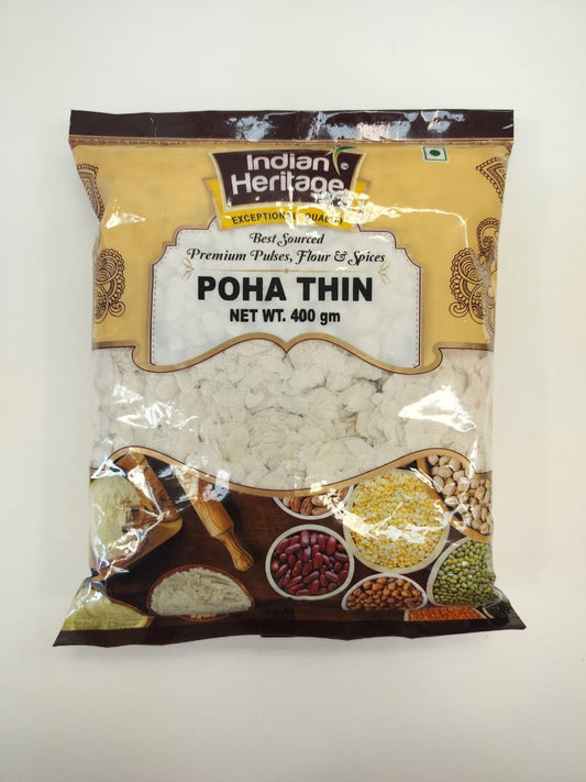Indian Heritage Poha Thin 400g