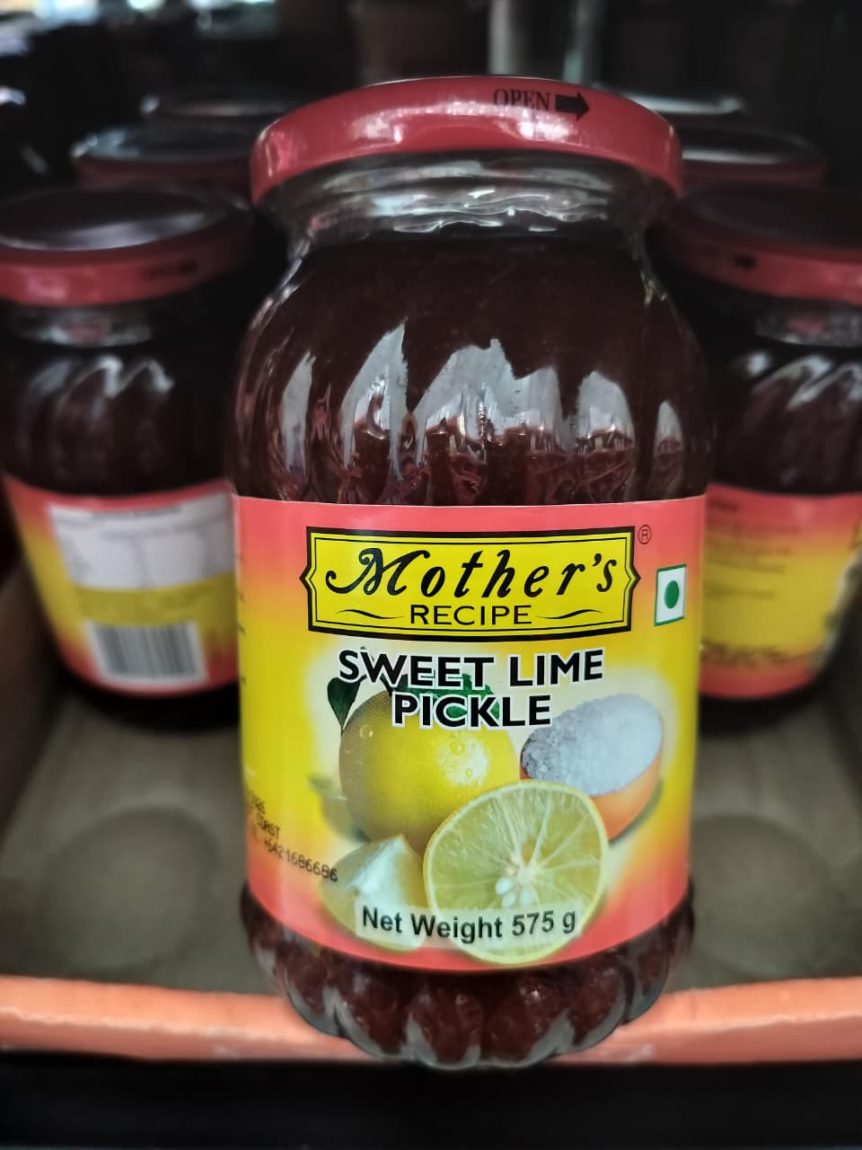 Mothers Recipe Sweet N Sour Lime Pickle 575g