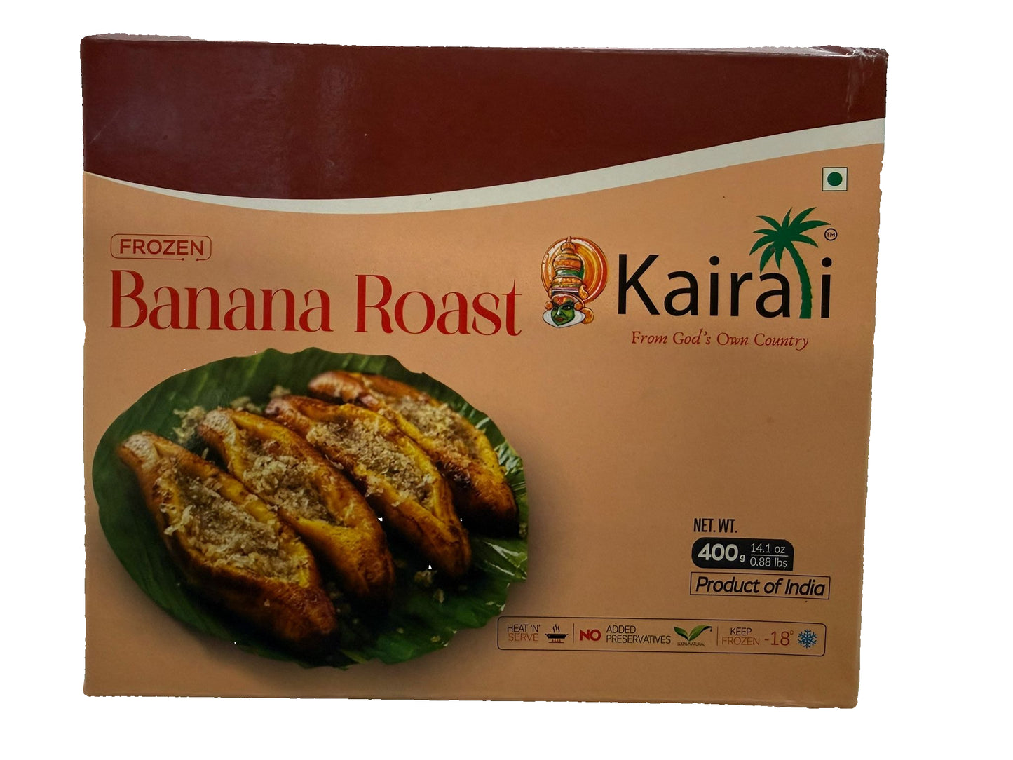 Frozen Banana Roast 400g (Kairali)