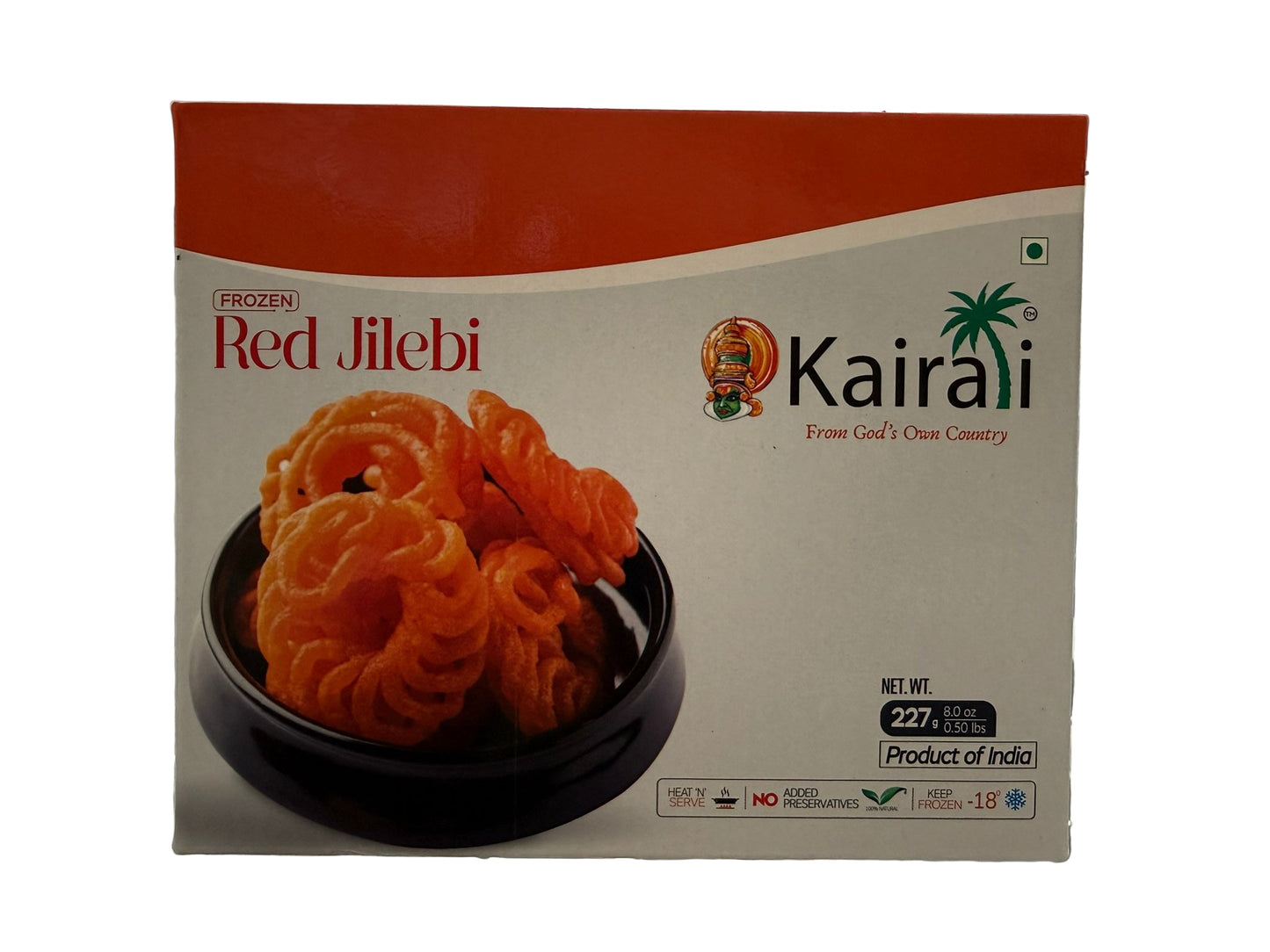 Frozen Jilebi 227g (Kairali) (Indian Heritage)