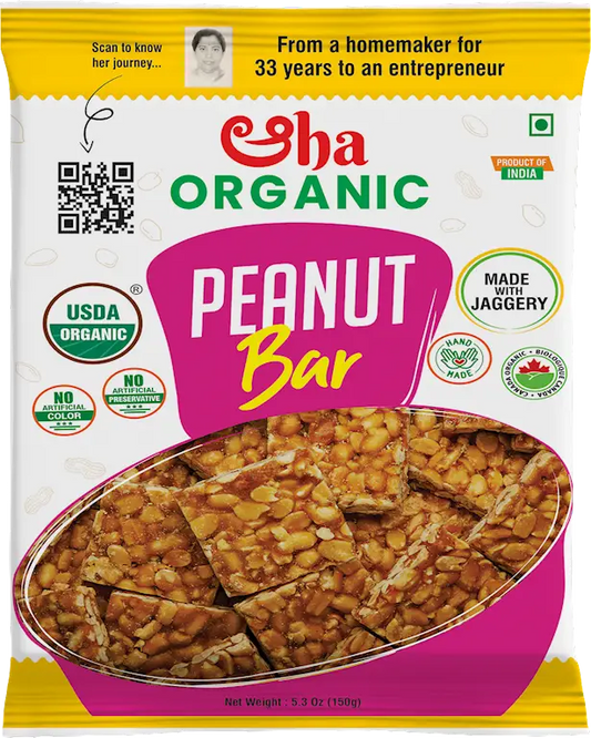 Aha Snacks Peanut Chikki 150g