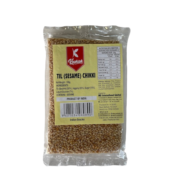 Kashish Til Sesame Chikki 100G