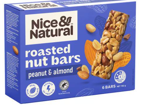 Nice Nut Bar Peanut Almond 6S