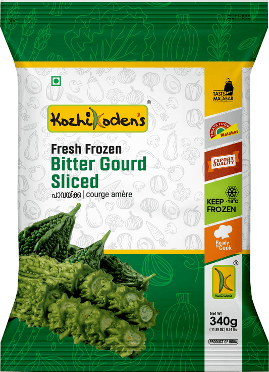 Frozen Bitter Gourd Sliced 340g (Kozhikoden’s)
