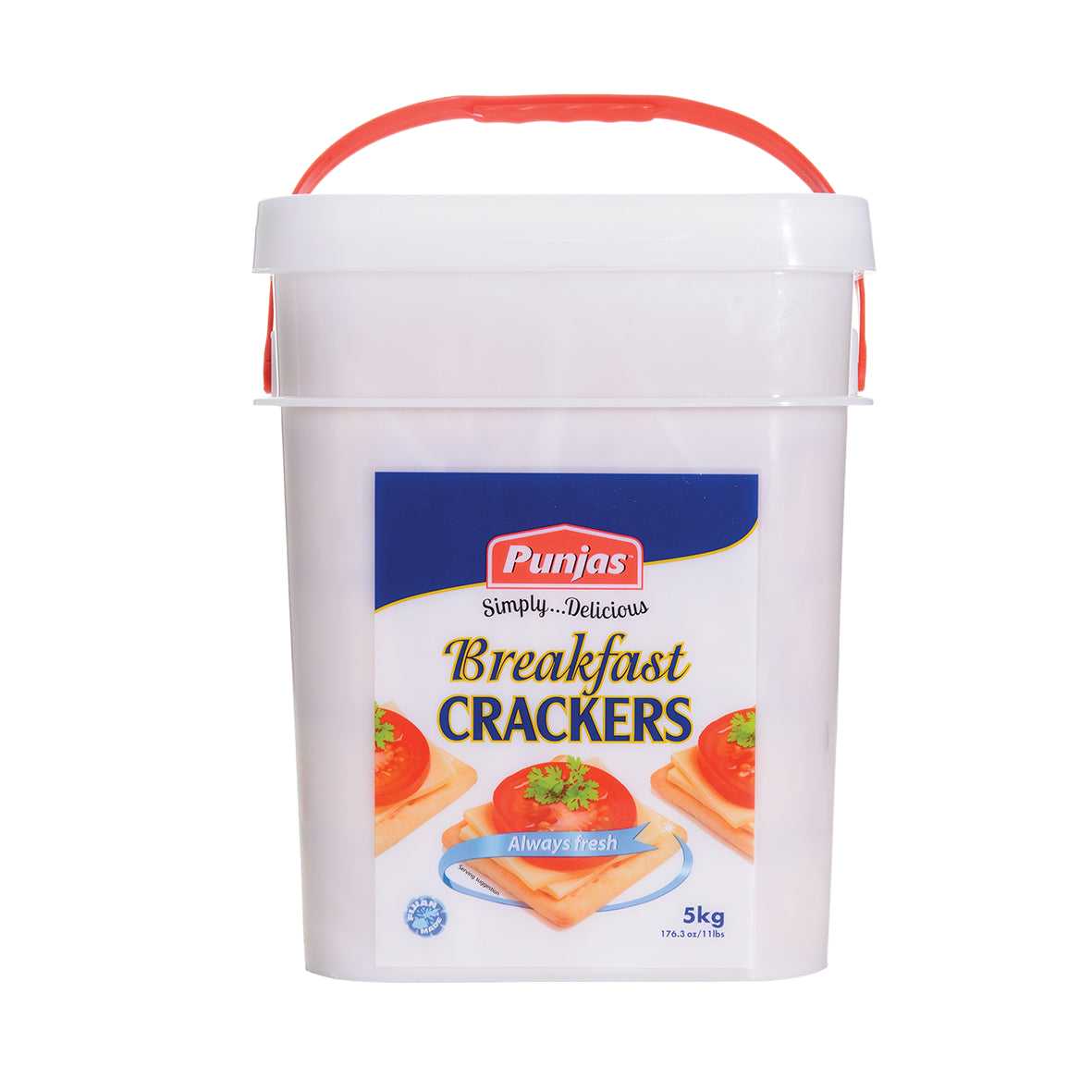 Punjas Breakfast Crackers -5Kg Pail