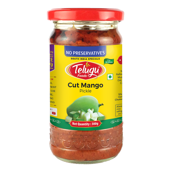 Cut Mango Pickle 300g (Telugu)