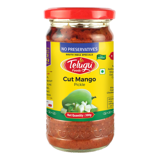 Cut Mango Pickle 300g (Telugu)