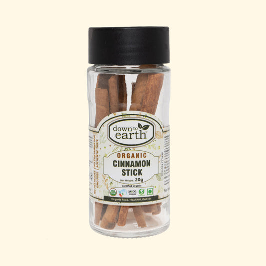 Down To Earth Organic Cinnamon Stick 20g