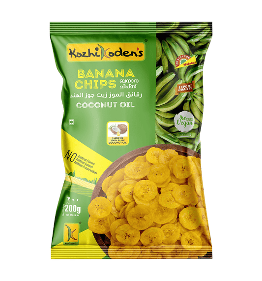 Banana Chips Coconut Oil 200g (Kozhikoden’s)
