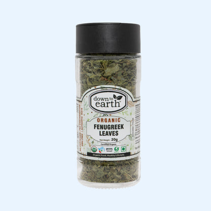 Organic Fenugreek Leaves 20g (Down To Earth)