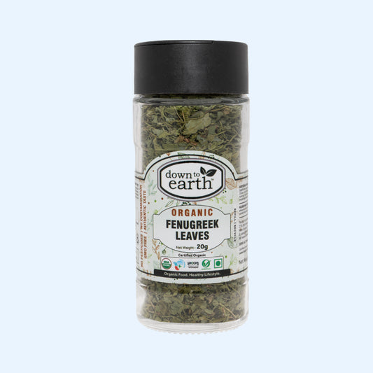 Down To Earth Organic Fenugreek Leaves 20g
