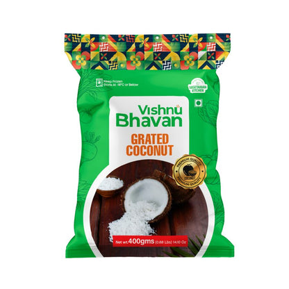 Frozen Vishnu Bhavan Grated Coconut 400g