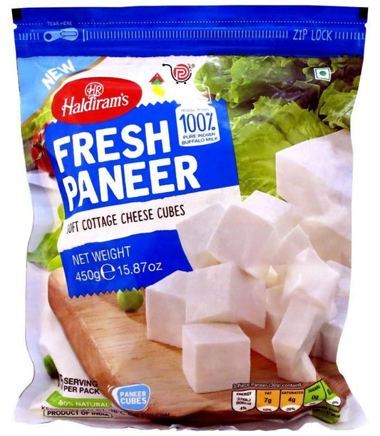 Frozen Paneer Cubes 450g (Haldirams)