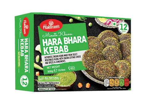 Frozen Hara Bhara Kebab 300g (Haldirams)