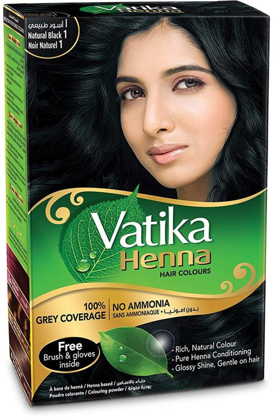 Vatika Henna Natural Black