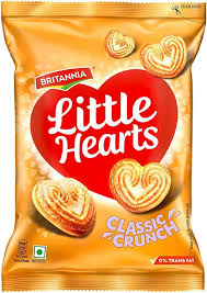 Britannia Little Hearts 75g