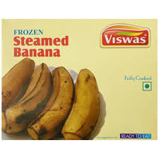 Frozen Steamed Boiled Banana 500g (Viswas)
