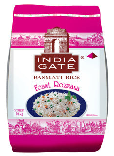 India Gate Rozana Basmati 20kg (Only 1 per customer allowed)
