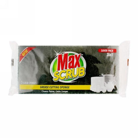 Max Sponge Scrub Large 3In1