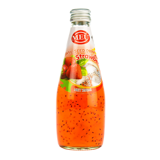 MEU Basil Strawberry Drink 290ml