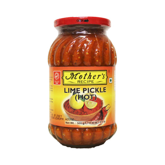 Mothers Recipe Lime Pickle Hot 500g
