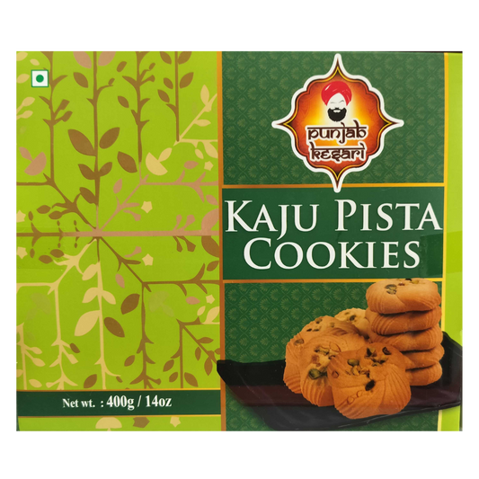 Cookies Kaju Pista 400g (Punjab Kesari)