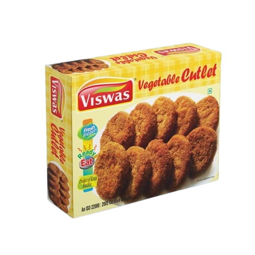 Frozen Vegetable Cutlet 350g (Vishwas)